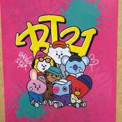 くら寿司 クリアファイル BT21 :4の画像