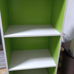 【取引済】3段BOX　黄緑
