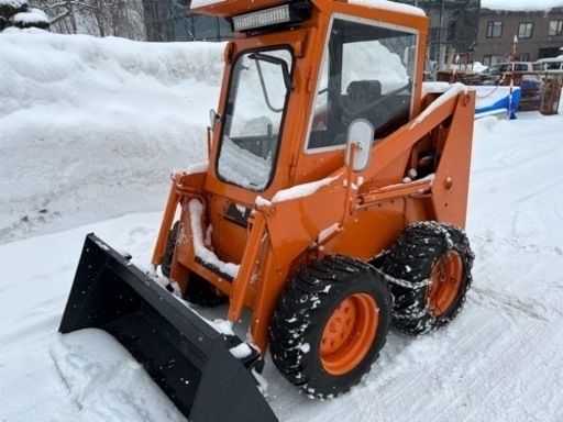 タイヤショベル！TCM ボブキャット 725 ！ディーゼル！ヒーター！4WD！除雪に！検）ジョブサン　タイヤショベル　油圧ショベル　建機