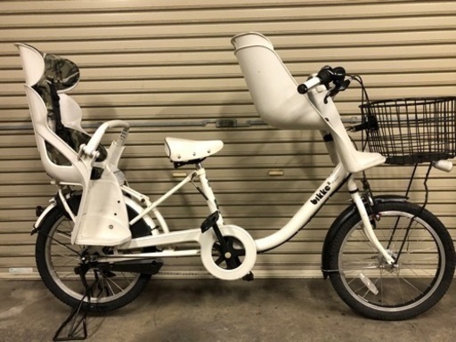 非電動自転車☆ブリヂストン ビッケⅡ 3人乗り 快適仕様