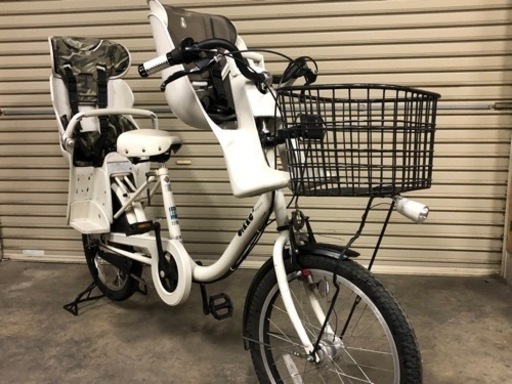 非電動自転車☆ブリヂストン ビッケⅡ 3人乗り 快適仕様