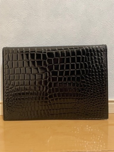 YVES SAINT LAURENT イブ サンローラン  クロコ型押し