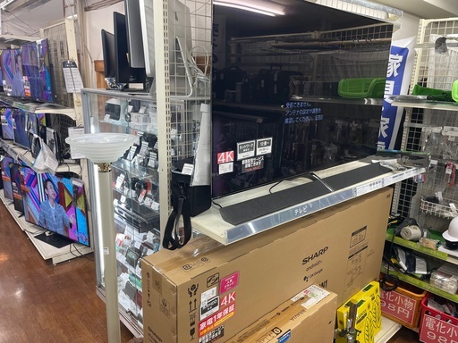 SONY 4K液晶テレビ　43インチ　KJー43X8000H 2020年製　リモコン付