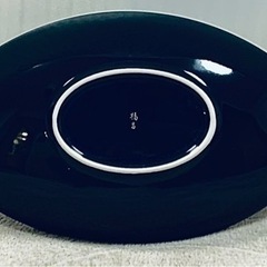 【未使用品】たち吉 瑠璃小花 オーバルボウルの画像