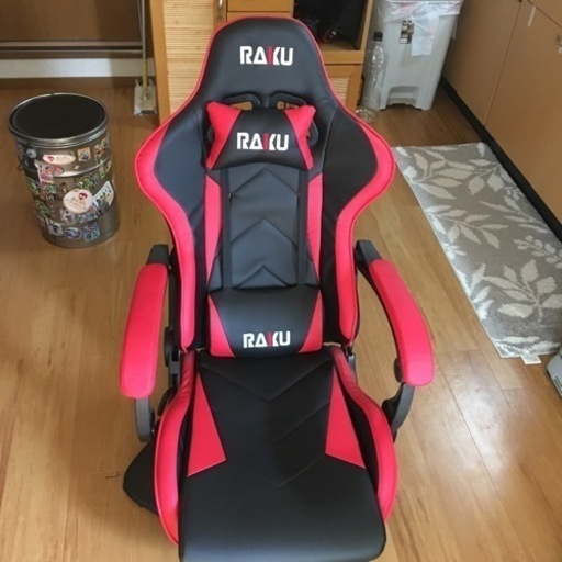 マッサージ機能付き　ゲーミング座椅子