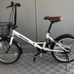 Volkswagen 20インチ折りたたみ自転車 VW-206G...