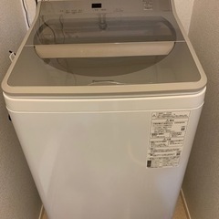 Panasonic 洗濯機 10kg 2020年製【NA-FA100H8】美品