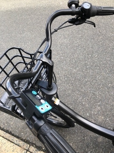 美品 電動自転車 ヤマハパスバビー 新品子ども乗せ