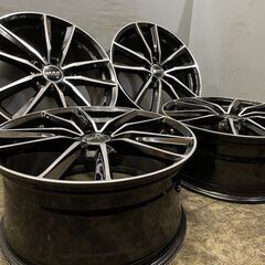 阿部商会 MAK FF SERIES BREMEN マック ブレーメン 社外ホイール 19インチ 4本 9J/8J5HPCD112+45/+30 audi ベンツ等　(VHK320)クレジットカード QRコード決済可能