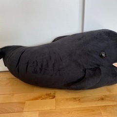 【美品】マリンワールドのクジラぬいぐるみ