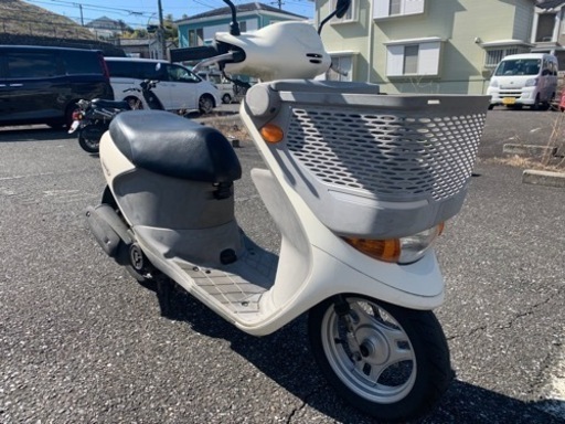 スズキ レッツ4 バスケット 50 cc 原付 スクーター 4スト 実動 書類 カギあり