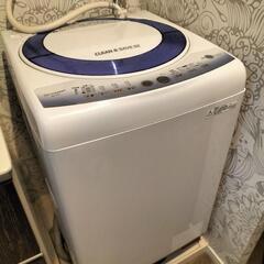 全自動洗濯機 SHARP  EST705　取扱説明書付きの画像