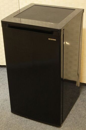 アイリスオーヤマ 1ドア冷凍庫 60L ブラック 前開き\u0026クリアトレイ IUSD-6A-B 2020年製 IRIS OHYAMA その他家電 中古 店頭引取歓迎 R5190)