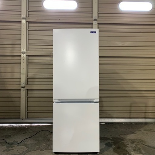 3/9 終 2019年製 YAMADA YRZ-F15G1 ノンフロン冷凍冷蔵庫 156L 菊倉HG