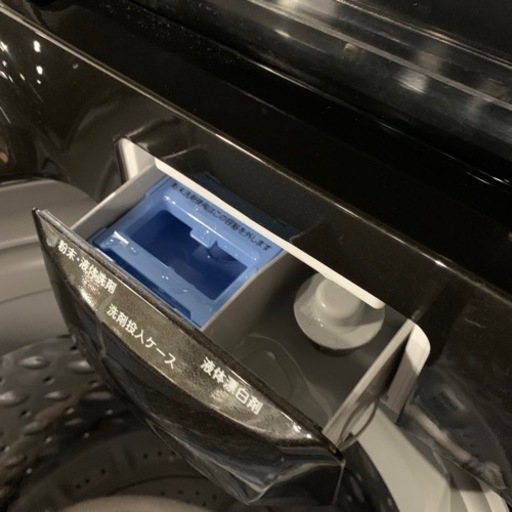 2021年製 6㎏ 洗濯機 IAW-T603BL アイリスオーヤマ ガラストップ 菊HG
