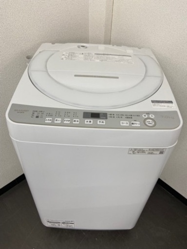 ?オススメ限定 セール2020年製‼️SHARP 7キロ 洗濯機ES-GE7D-W ?