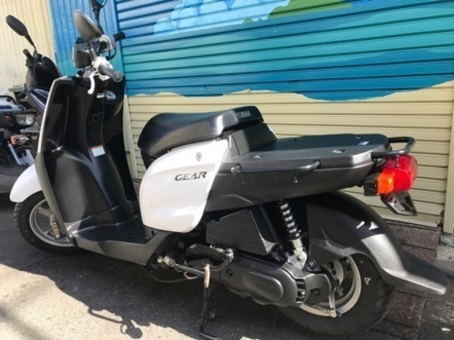 ヤマハ極上GEARギア50 三台の内①UA07J 約13400km！保証付き極上車 4ストFI 原付2種選択可