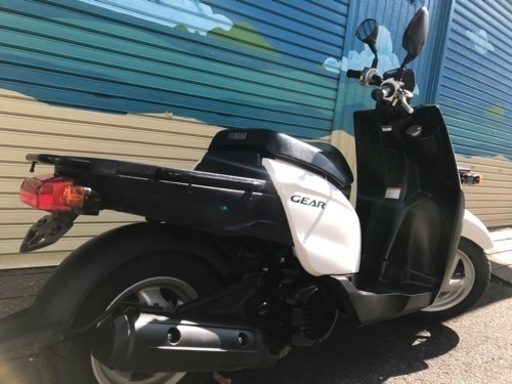 ヤマハ極上GEARギア50 三台の内①UA07J 約13400km！保証付き極上車 4ストFI 原付2種選択可