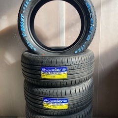 ハイエース ホワイトレター 夏タイヤ 車検対応 225/50R18 4本 貨物規格