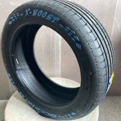 ハイエース ホワイトレター 夏タイヤ 車検対応 225/50R18 4本 貨物規格