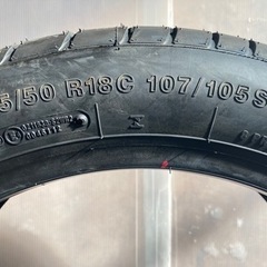 ハイエース ホワイトレター 夏タイヤ 車検対応 225/50R18 4本 貨物規格