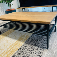 無垢　センターテーブル　カフェテーブル