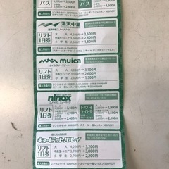 Smile Resort 2021〜2022シーズン　共通割引券の画像