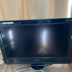 SHARP AQUOSの液晶テレビ　26インチ