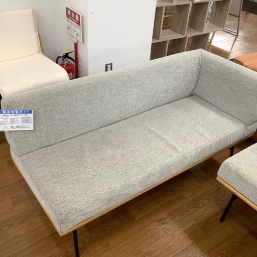 UNICO 2人掛けアームベンチソファー【トレファク 川越店】