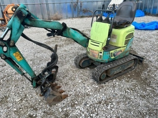 ヤンマー  J09 ミニショベル　引き取り限定