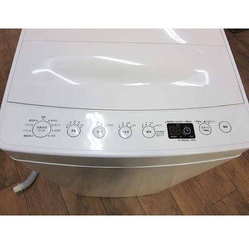 洗濯機 4.5kg 2018年製 amadana アマダナ TAG label AT-WM45B ホワイト 札幌 厚別店
