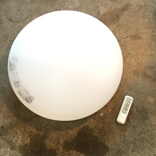 ★美品★ニトリ 6畳用LEDシーリングライト プリメーラ 調光タイプ リモコン付 8380143