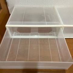 【お譲り先決定】無印良品　衣装ケースの画像