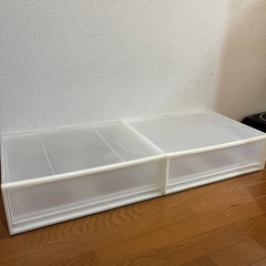 【お譲り先決定】無印良品　衣装ケースの画像