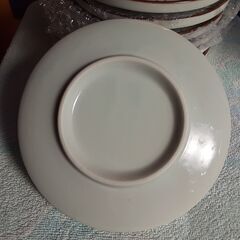 和食器　円形皿　　９枚セット　　の画像