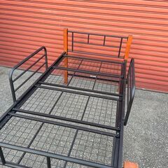 ✨🔔送料無料・設置無料🔔✨Bonheur／ボヌール ロータイプ ベッドフレーム シングルサイズ  寝室家具の画像