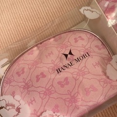 新品未使用　ハナエモリ　ポーチセット　プレゼントの画像