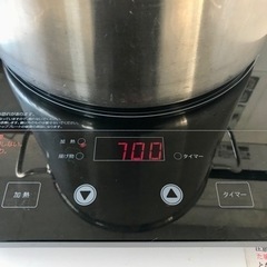 箱付き！美品！IHコンロ　efeelガラストップクッキングヒーターの画像