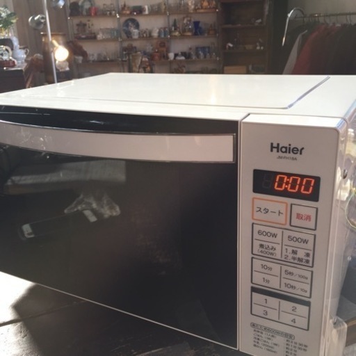 ★綺麗です！★ハイアール Haier 電子レンジ JM-FH18A 2013年製