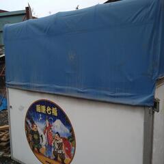 軽トラ荷台、倉庫にも