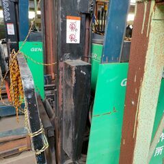 トヨタ　EVホークリフト　１トン　上昇3ｍ　スライド0.4ｍ　ナガツメの画像