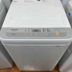 送料・設置込み　洗濯機　5kg Panasonic 2018年