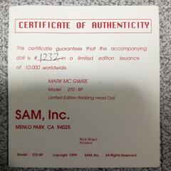 M.マグワイアフィギュア陶器【証明書付】の画像