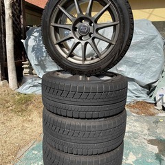 スタッドレスタイヤ　ブリザックVRX　アルミ OZ　４本セット　の画像