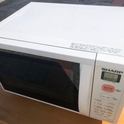 シャープ電子レンジ　2018年