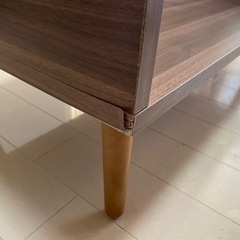 ガラス板ローテーブル　※2/27か28お取引き出来る方の画像