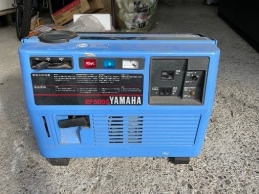 ヤマハの発電機500W