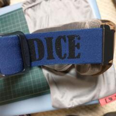【値下げ】スキー スノーボード ゴーグル DICE  日本製の画像