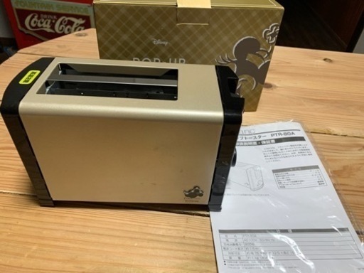 ミッキーマウス　トースター　美品