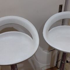 大川家具：GART カウンターチェア CC-LUNA (CC-ルナ)２脚セットの画像